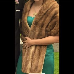 Nicole Miller Evening Gown in Emerald Green